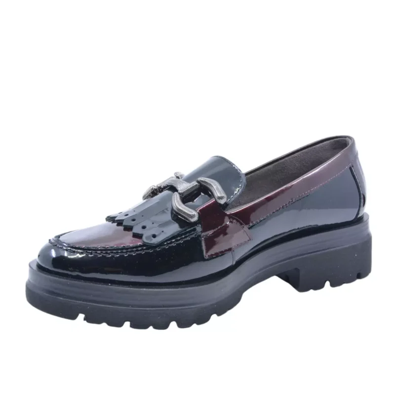 MOKASYNY PITILLOS 5360 NEGRO BURD - obrazek 4