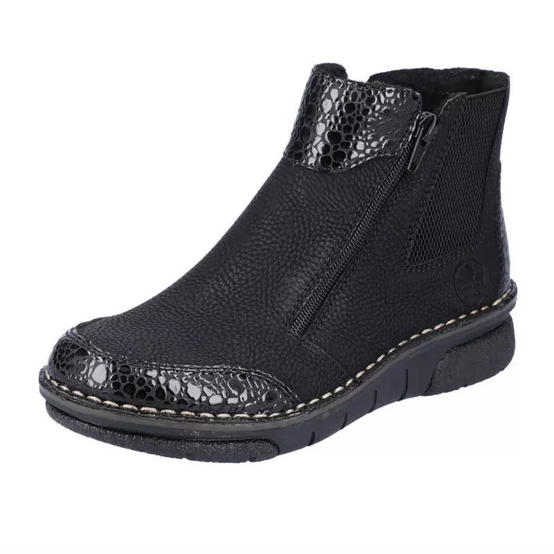BOTKI RIEKER 73355/00 SCHWARZ - obrazek 10