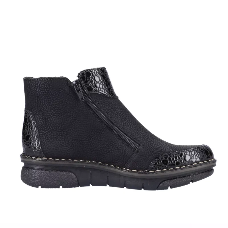 BOTKI RIEKER 73355/00 SCHWARZ - obrazek 9