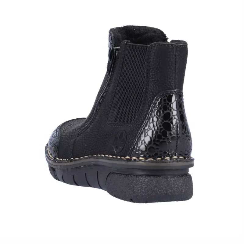 BOTKI RIEKER 73355/00 SCHWARZ - obrazek 8