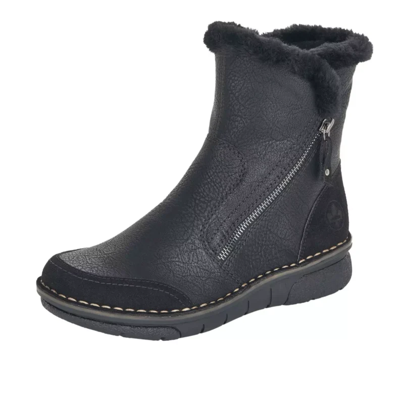 BOTKI RIEKER 73371/00 SCHWARZ - obrazek 8