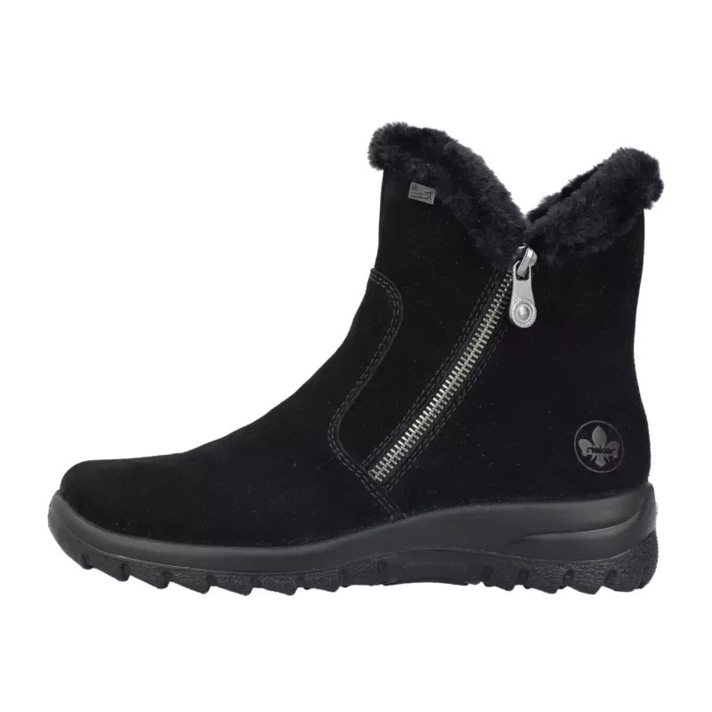 BOTKI RIEKER L7162/00 SCHWARZ - obrazek 7