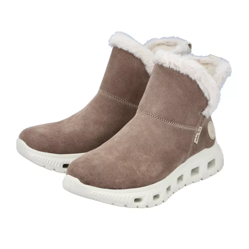 BOTKI RIEKER M6050/64 BEIGE - obrazek 4