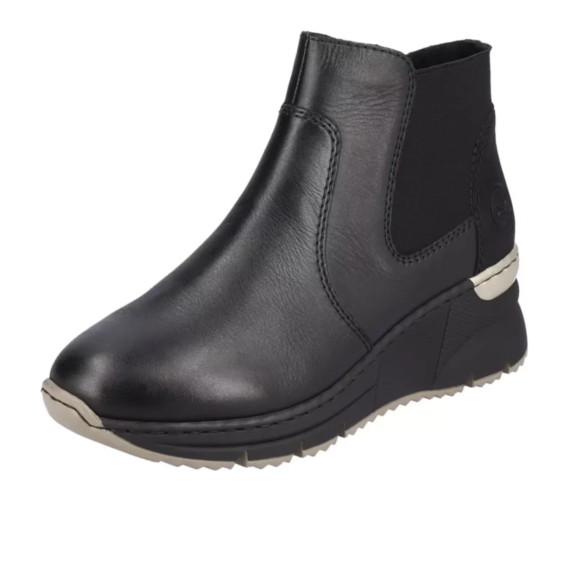 BOTKI RIEKER N6355/00 SCHWARZ - obrazek 10