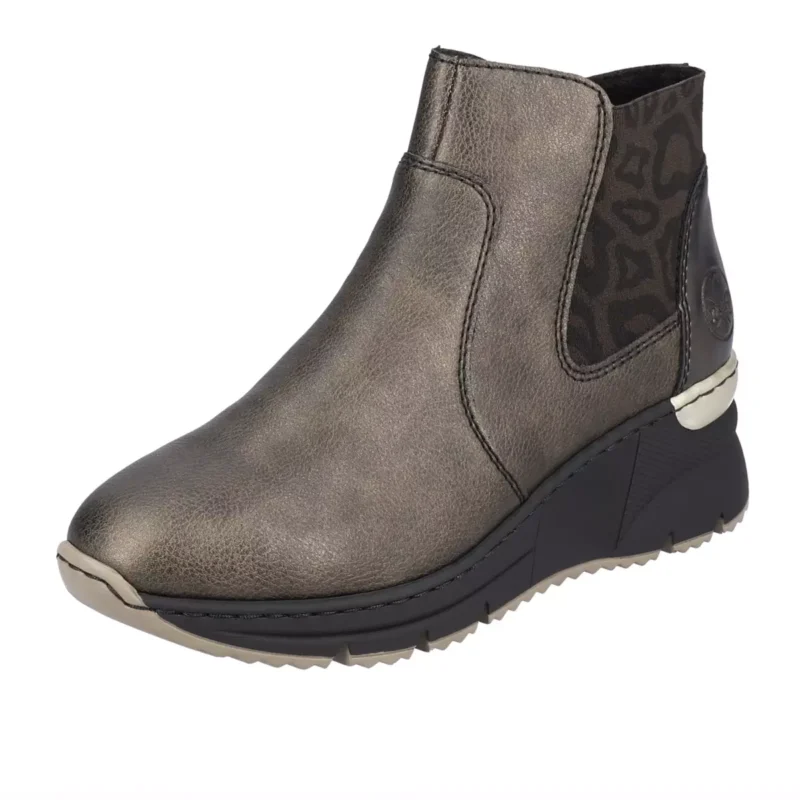 BOTKI RIEKER N6355/90 METALLIC - obrazek 10