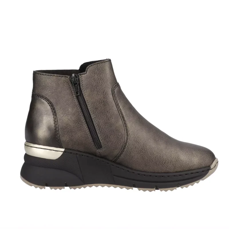BOTKI RIEKER N6355/90 METALLIC - obrazek 9