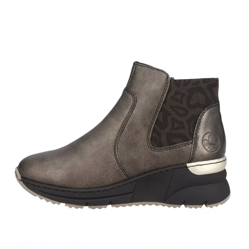 BOTKI RIEKER N6355/90 METALLIC - obrazek 6