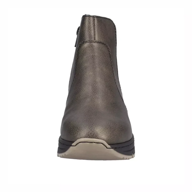 BOTKI RIEKER N6355/90 METALLIC - obrazek 5