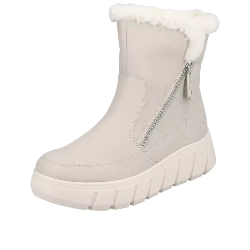 BOTKI RIEKER Y3581/60 BEIGE - obrazek 10
