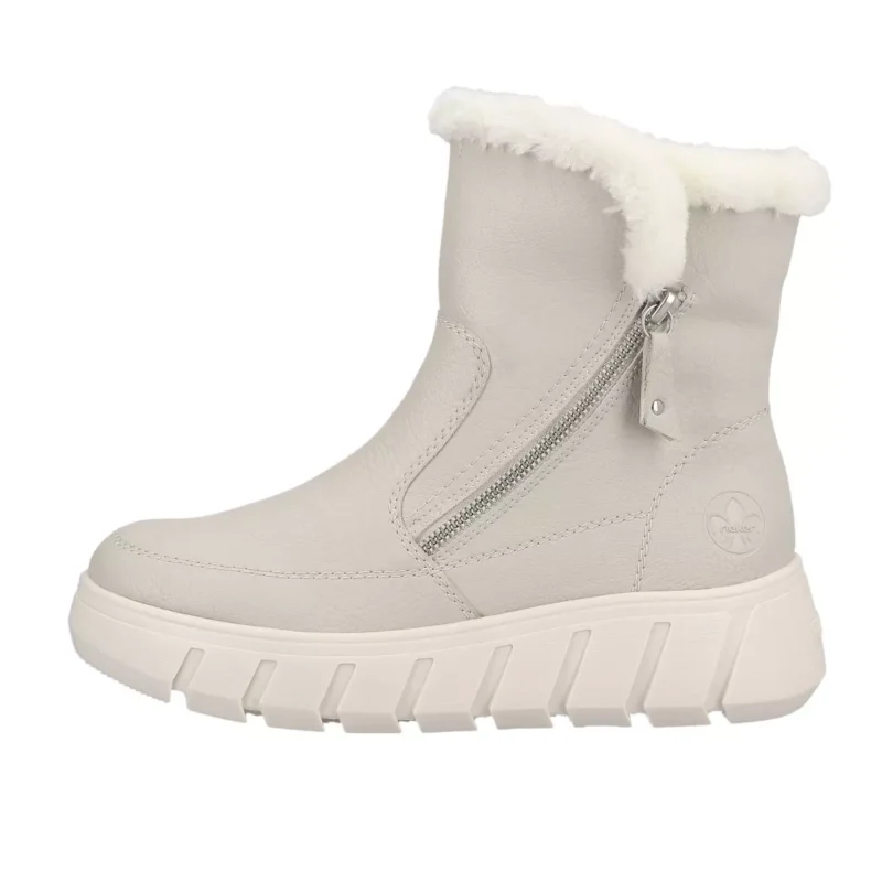 BOTKI RIEKER Y3581/60 BEIGE - obrazek 6