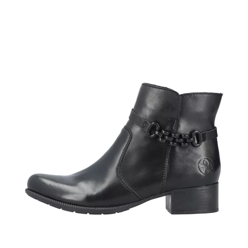 BOTKI RIEKER 78676/00 SCHWARZ - obrazek 7