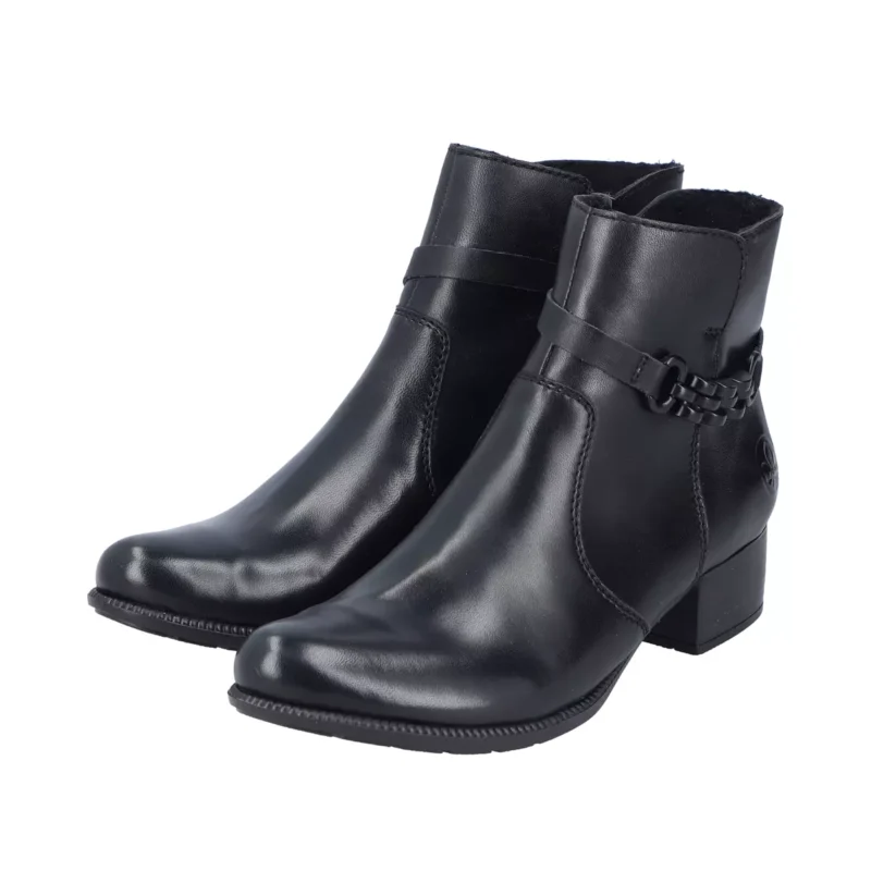 BOTKI RIEKER 78676/00 SCHWARZ - obrazek 4