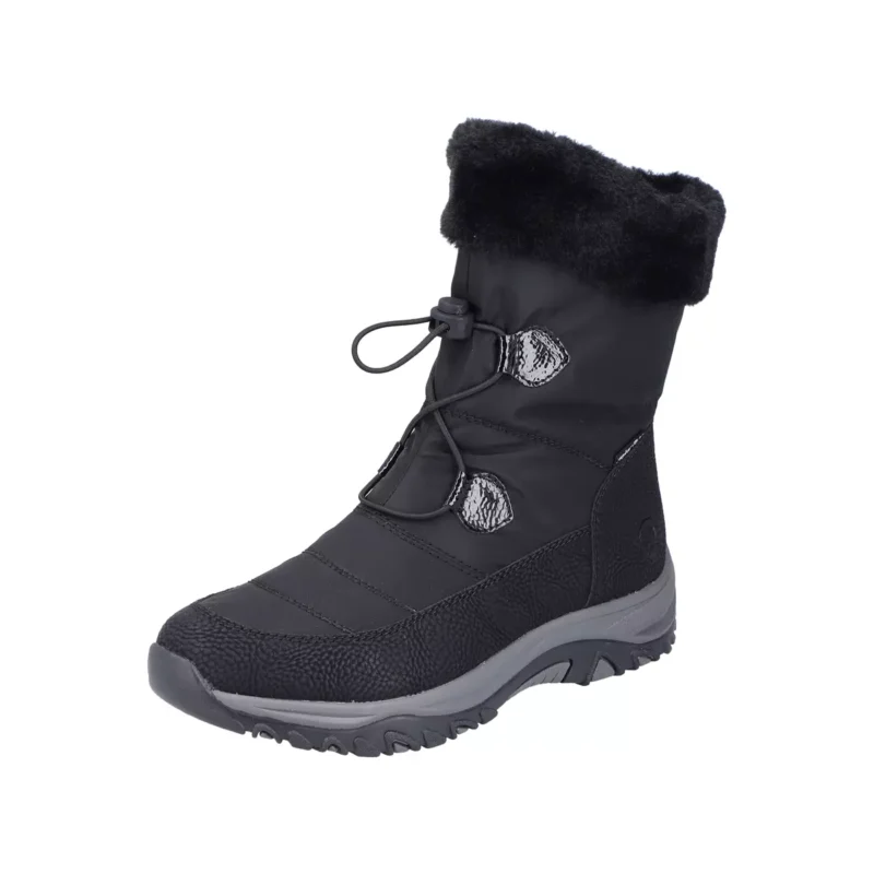 BOTKI RIEKER M9683/00 SCHWARZ - obrazek 11