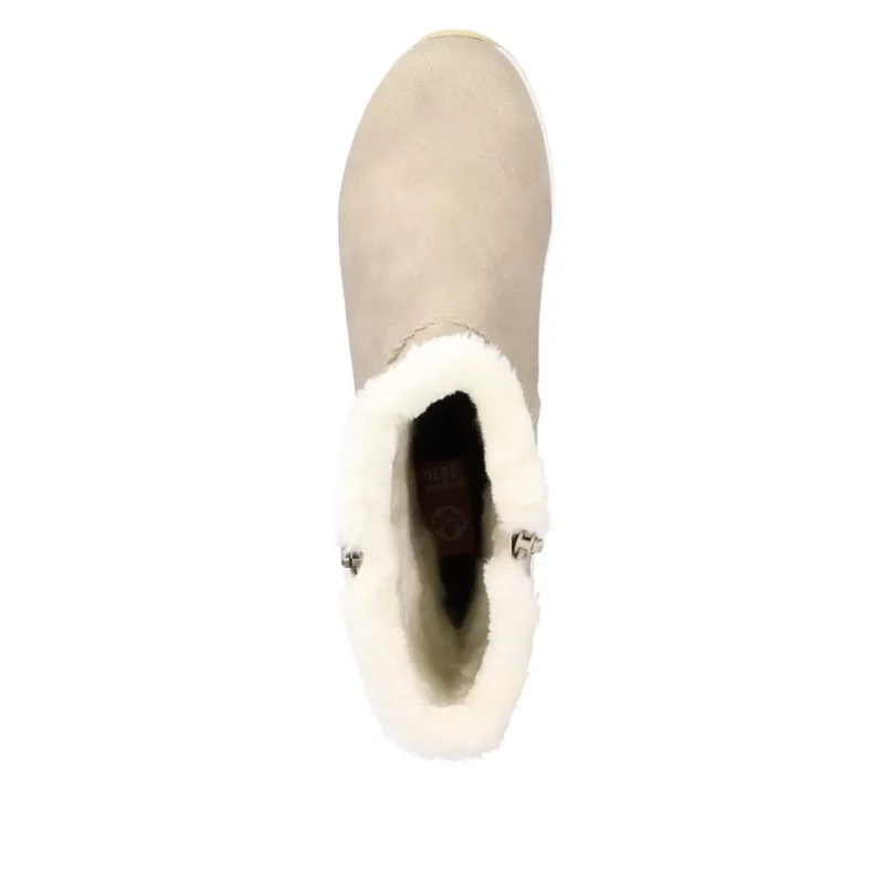 BOTKI RIEKER N4052/60 BEIGE - obrazek 7