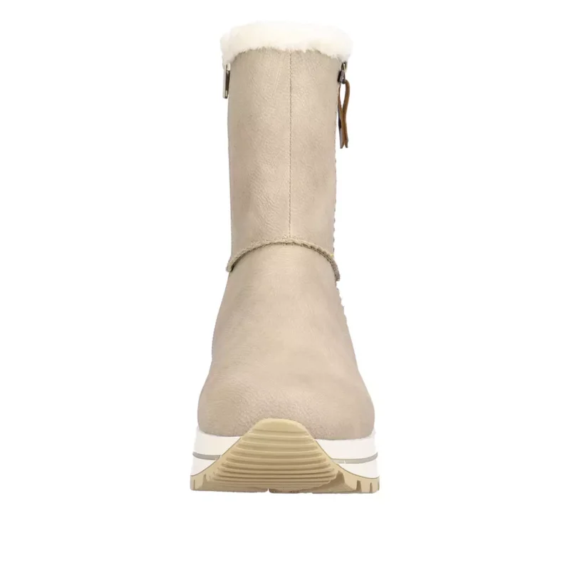 BOTKI RIEKER N4052/60 BEIGE - obrazek 5