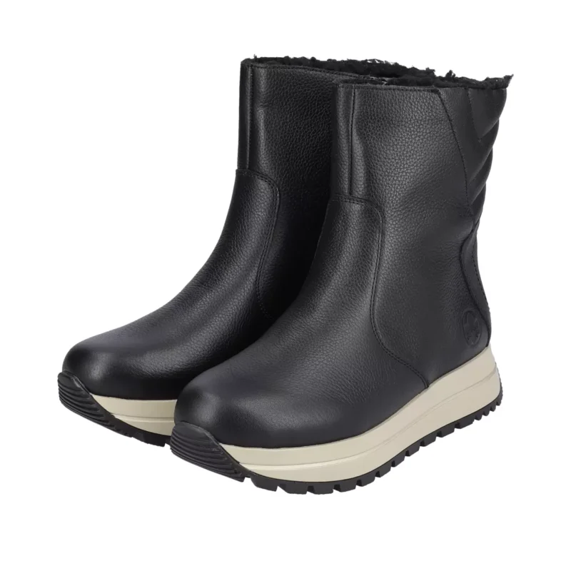 BOTKI RIEKER N4054/00 SCHWARZ - obrazek 4