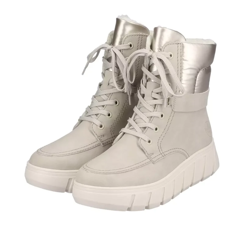 TRZEWIKI RIEKER Y3503/62 BEIGE - obrazek 3