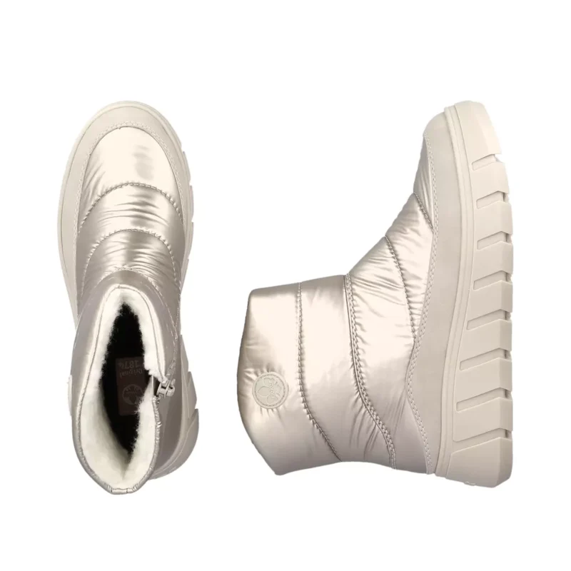 BOTKI RIEKER Y3552/31 BEIGE - obrazek 2
