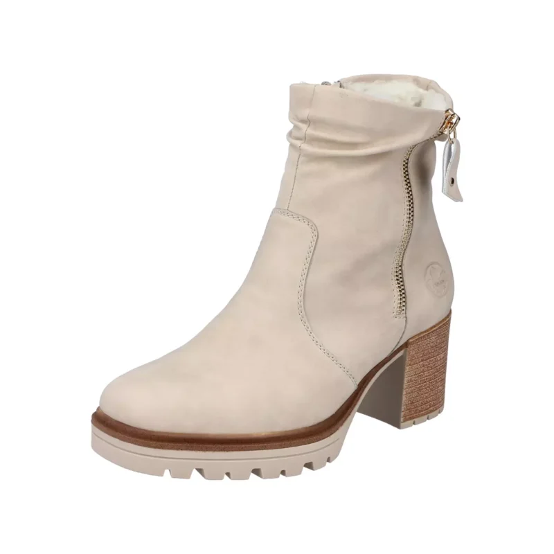 BOTKI RIEKER Y9041/60 BEIGE - obrazek 11