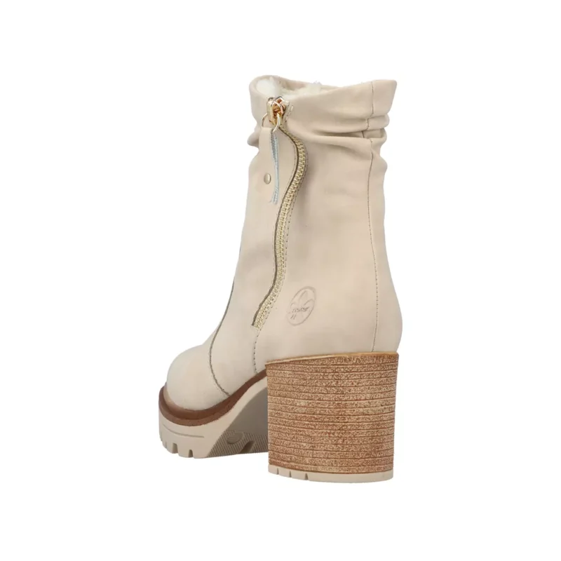 BOTKI RIEKER Y9041/60 BEIGE - obrazek 9
