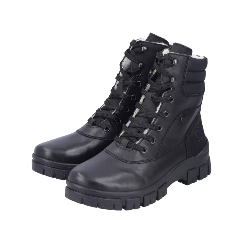 TRZEWIKI RIEKER Z1042/00 SCHWARZ - obrazek 5