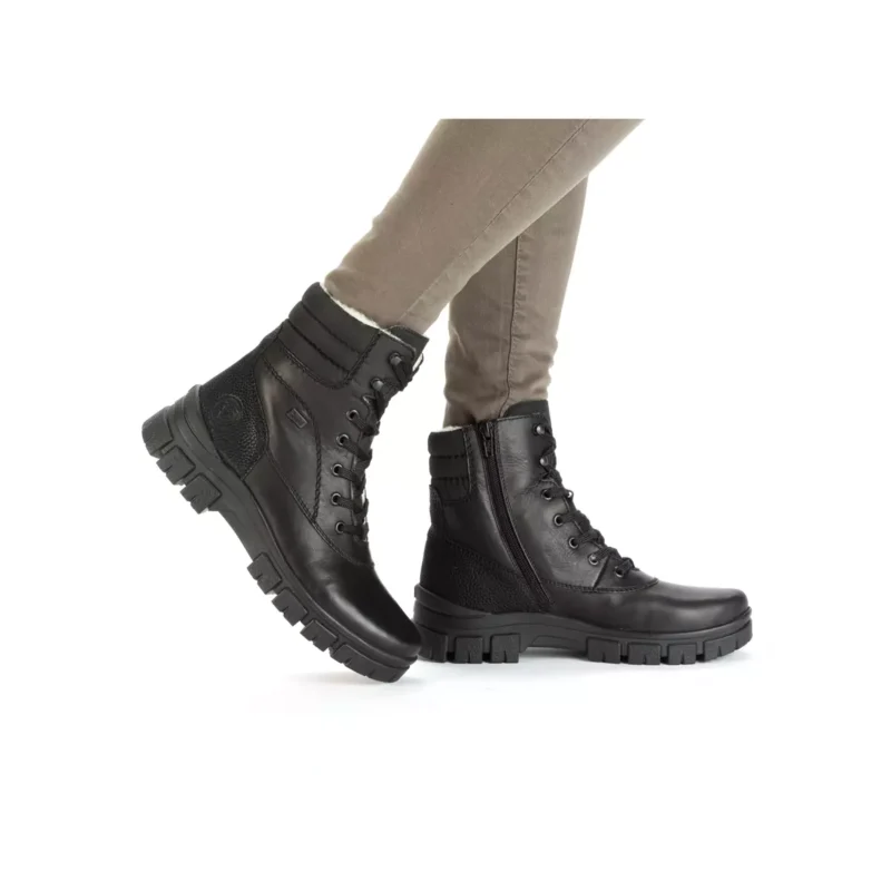 TRZEWIKI RIEKER Z1042/00 SCHWARZ - obrazek 2