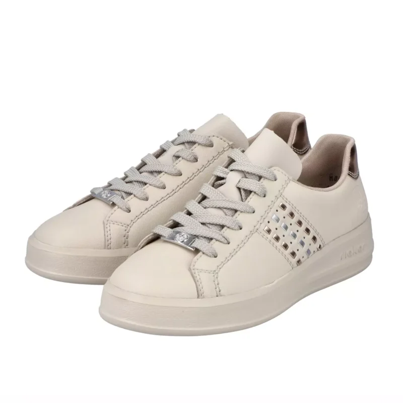PÓŁBUTY RIEKER M8400/60 BEIGE - obrazek 3