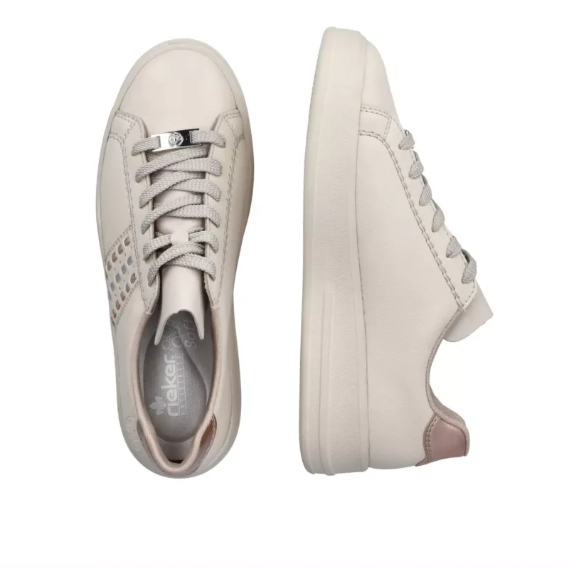 PÓŁBUTY RIEKER M8400/60 BEIGE - obrazek 2