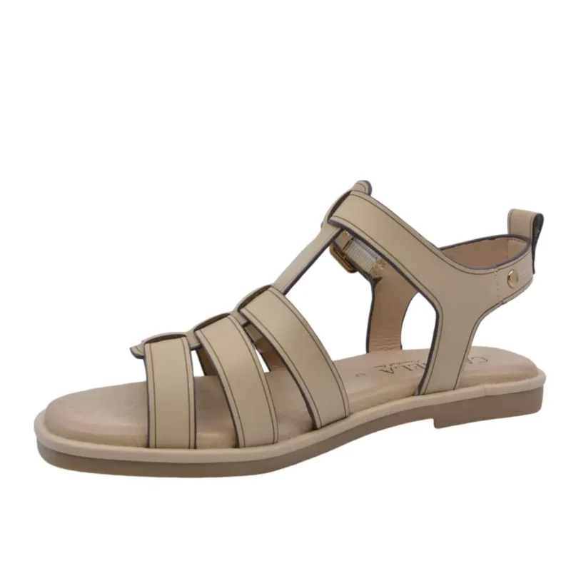 SANDAŁY CARMELA 161398 BEIGE - obrazek 4