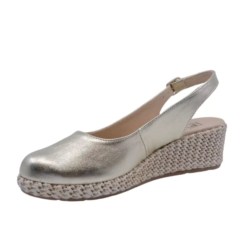SANDAŁY PITILLOS 5567 ORO - obrazek 4