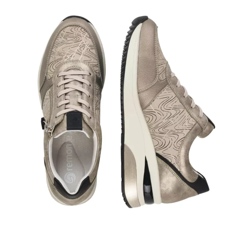 PÓŁBUTY REMONTE D2400/60 BEIGE - obrazek 2