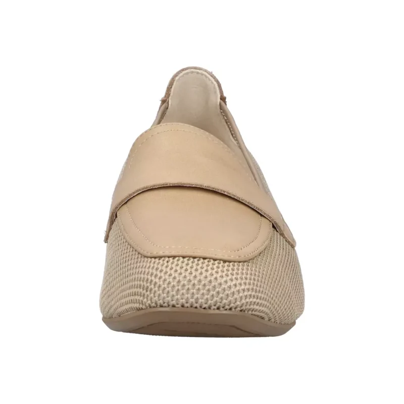 MOKASYNY RIEKER 49250/62 BEIGE - obrazek 5