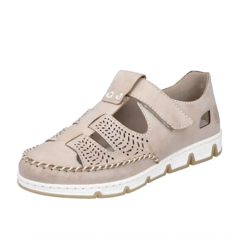 PÓŁBUTY RIEKER 49958/61 BEIGE - obrazek 11