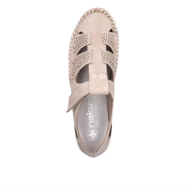 PÓŁBUTY RIEKER 49958/61 BEIGE - obrazek 8