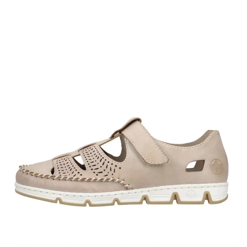 PÓŁBUTY RIEKER 49958/61 BEIGE - obrazek 7