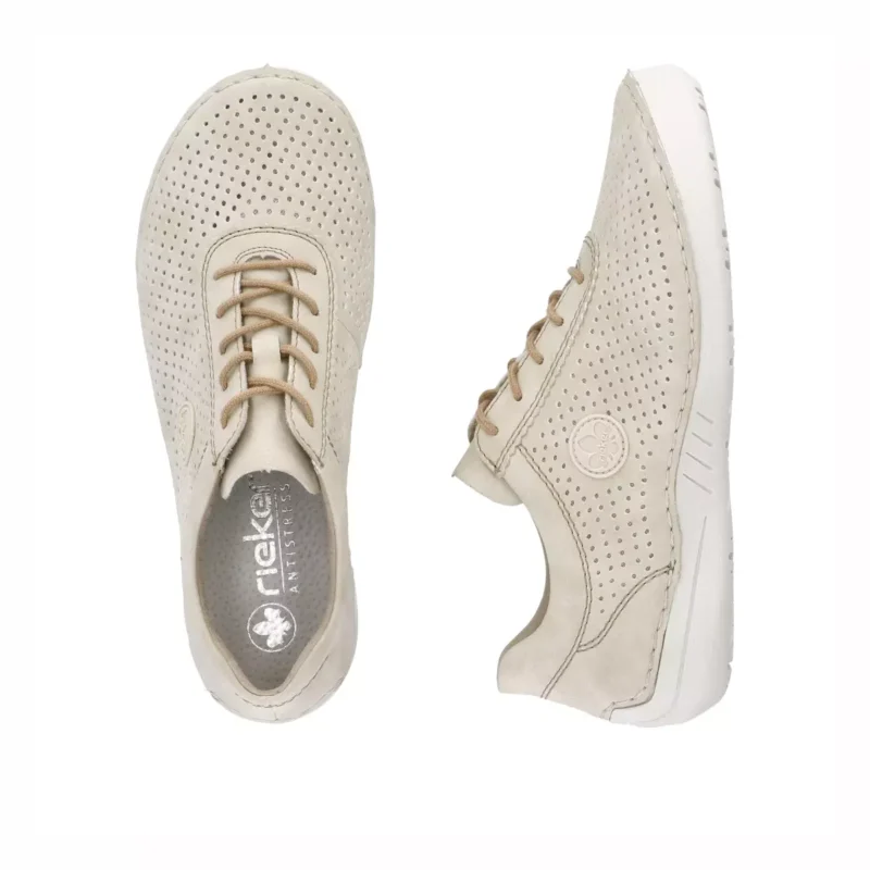PÓŁBUTY RIEKER 52546/60 BEIGE - obrazek 3