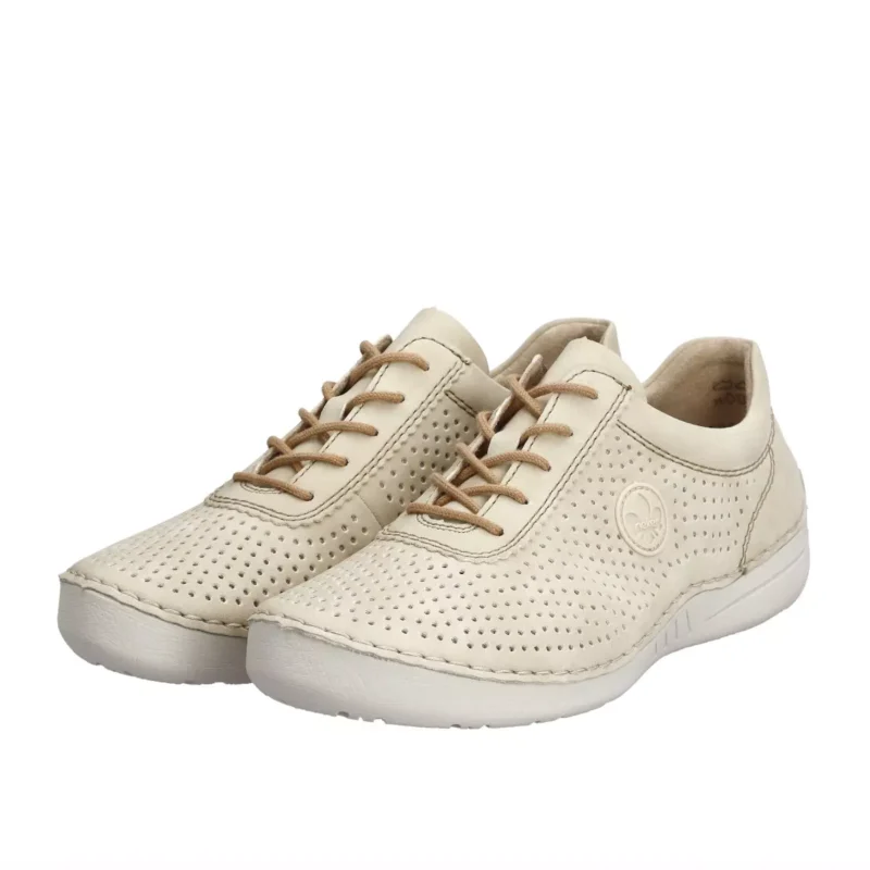 PÓŁBUTY RIEKER 52546/60 BEIGE - obrazek 4