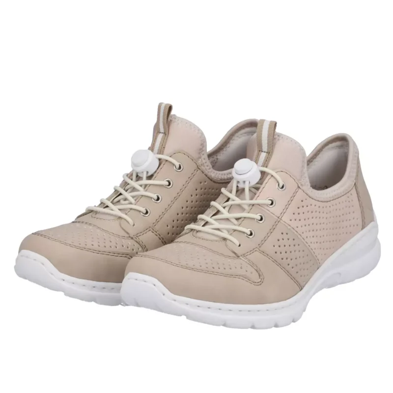 PÓŁBUTY RIEKER L3254/62 BEIGE - obrazek 2