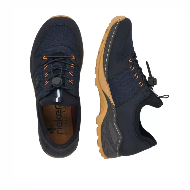 PÓŁBUTY RIEKER M0564/14 BLAU - obrazek 3
