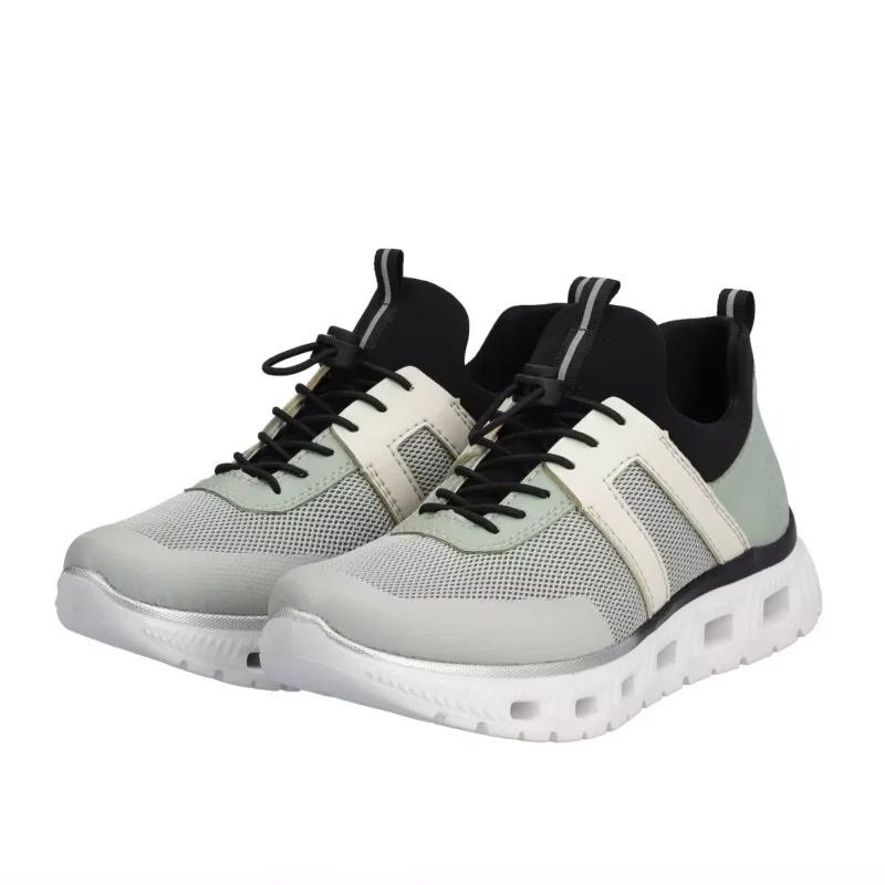 PÓŁBUTY RIEKER M6061/52 GREEN - obrazek 3