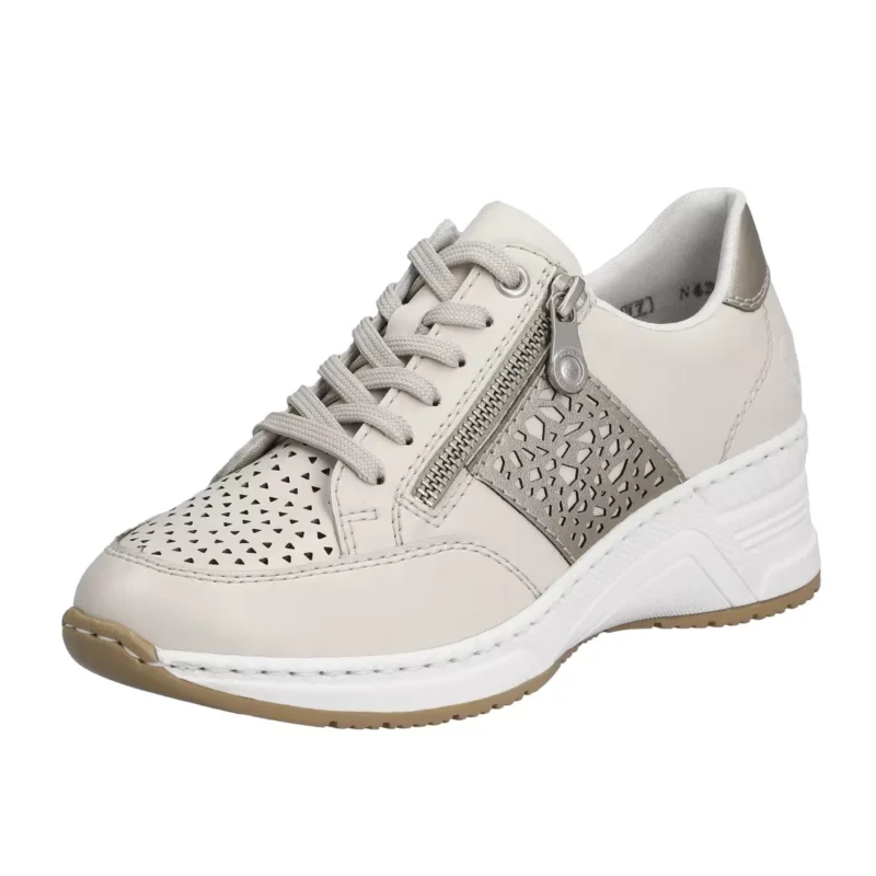 PÓŁBUTY RIEKER N4344/60 BEIGE - obrazek 10
