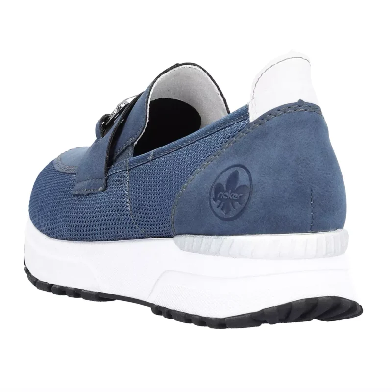 MOKASYNY RIEKER N7455/14 BLAU - obrazek 9