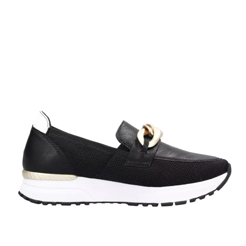 MOKASYNY RIEKER N7458/00 SCHWARZ - obrazek 9