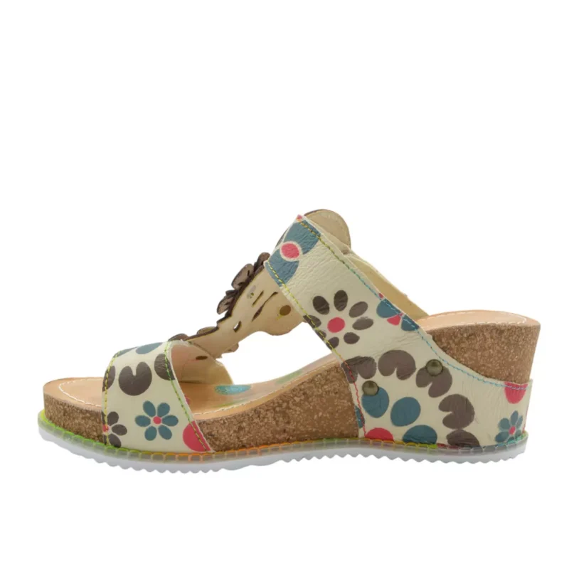 KLAPKI LAURA VITA BONITO224 BEIGE - obrazek 4