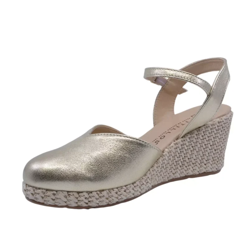 SANDAŁY PITILLOS 5571 ORO - obrazek 4