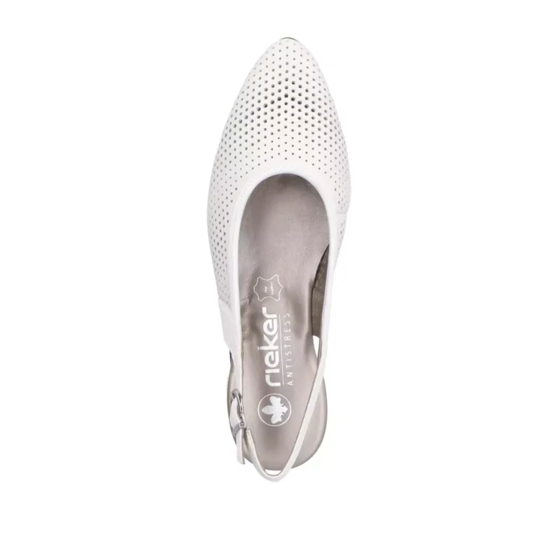 CZÓŁENKA RIEKER 47066/80 WEISS - obrazek 7