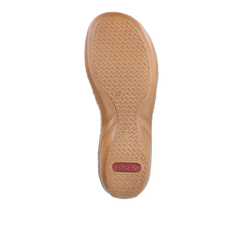 SANDAŁY RIEKER 60875/00 SCHWARZ - obrazek 4