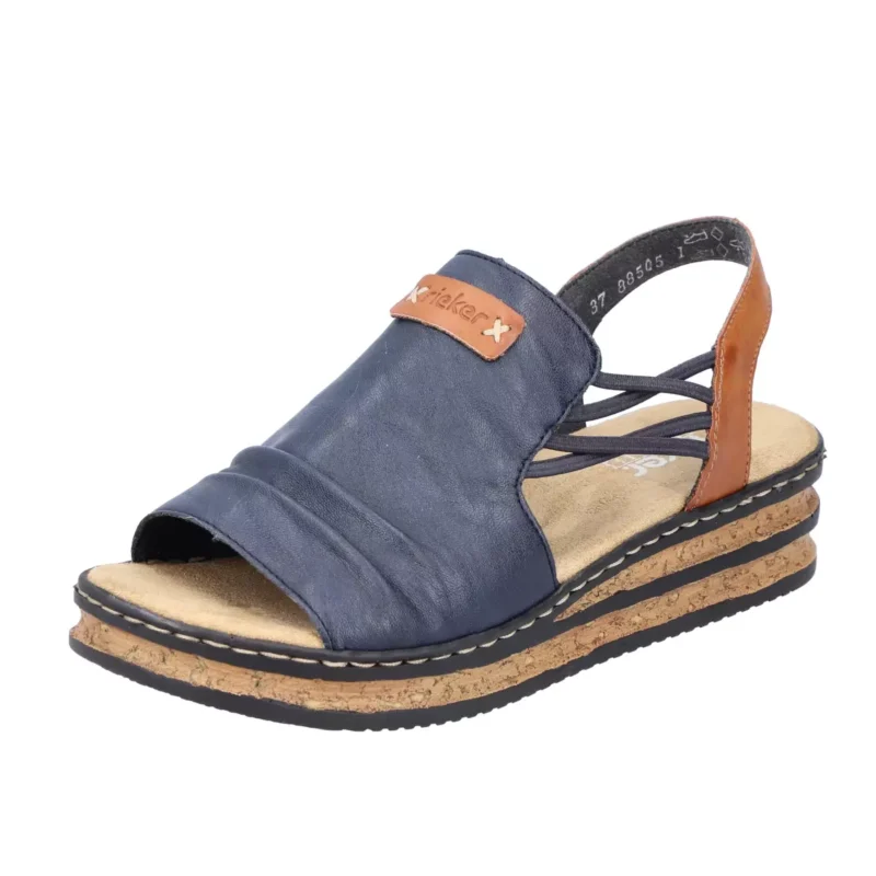 SANDAŁY RIEKER 62962/14 BLAU - obrazek 10