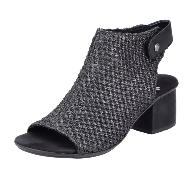 SANDAŁY RIEKER 64670/00 SCHWARZ - obrazek 9