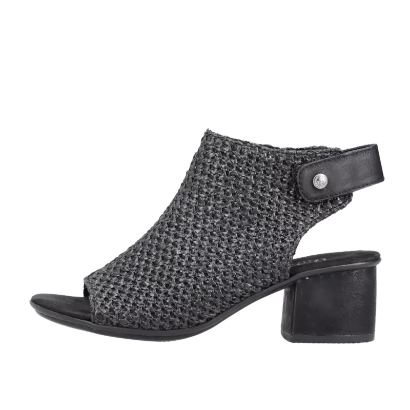 SANDAŁY RIEKER 64670/00 SCHWARZ - obrazek 5